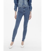 ONLY Blue High Waist Skinny Jeans